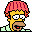 Homertopia Homer drunk with lampshade